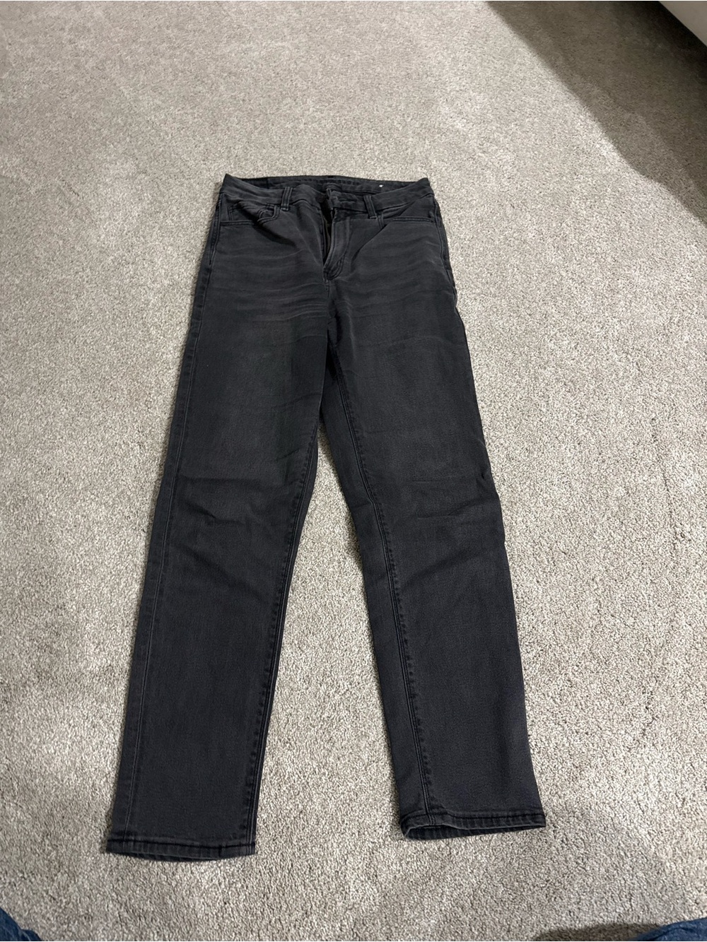 American Eagle Outfitters Slim Straight Black Jeans